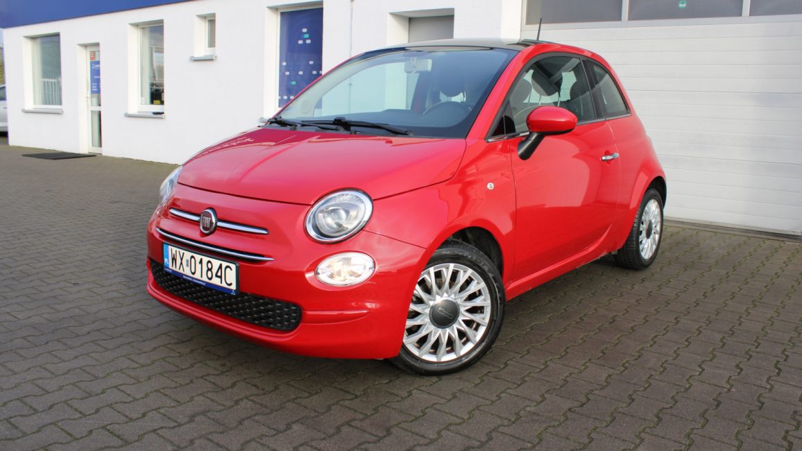 Fiat 500 1.2 Lounge EU6d WX0184C w abonamencie