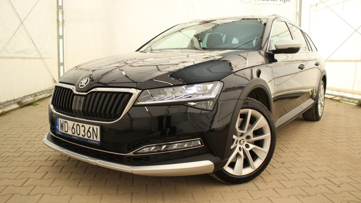 Skoda Superb 2.0 TSI 4x4 Scout DSG WD6036N w zakupie za gotówkę