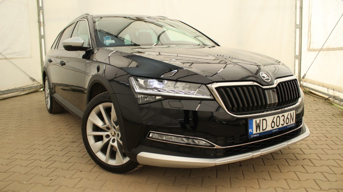 Skoda Superb 2.0 TSI 4x4 Scout DSG WD6036N w leasingu dla firm