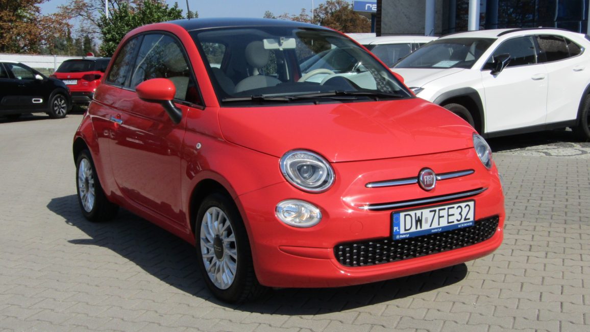 Fiat 500 1.2 Lounge EU6d DW7FE32 w leasingu dla firm