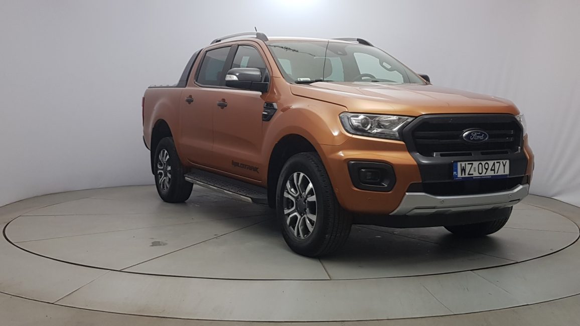 Ford Ranger 2.0 EcoBlue 4x4 DC Wildtrak aut WZ0947Y w zakupie za gotówkę