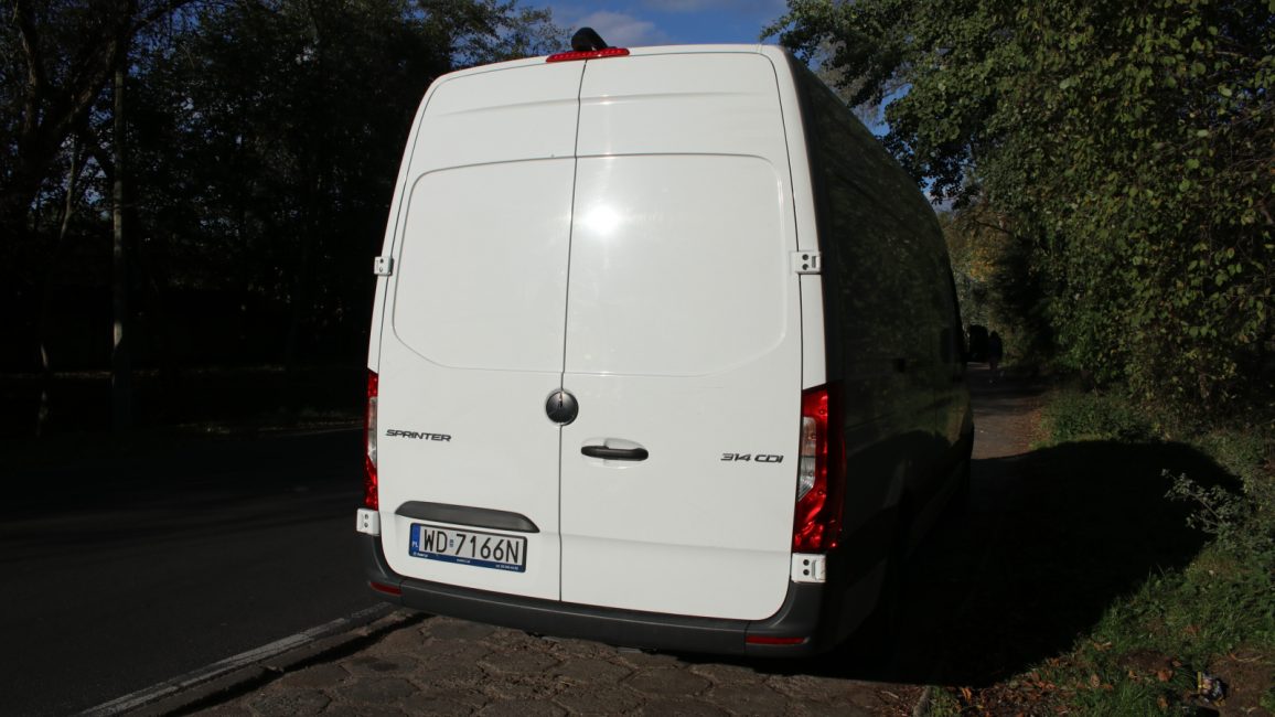 Mercedes-benz Sprinter 314 CDI 907.635 14m3 WD7166N w leasingu dla firm